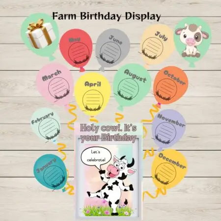 🐮Birthday Chart🐮