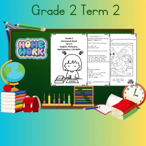 🏫Grade 2 Term 2 Homework Booklet🏫
