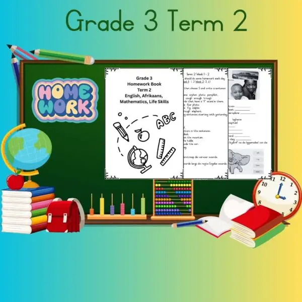 🏫Grade 3 Term 2 Homework Booklet🏫