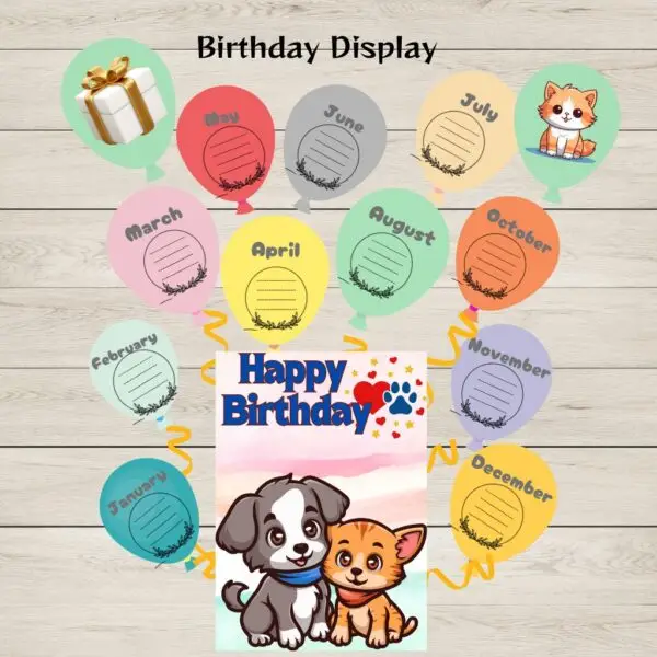 🐕Birthday Chart🐕