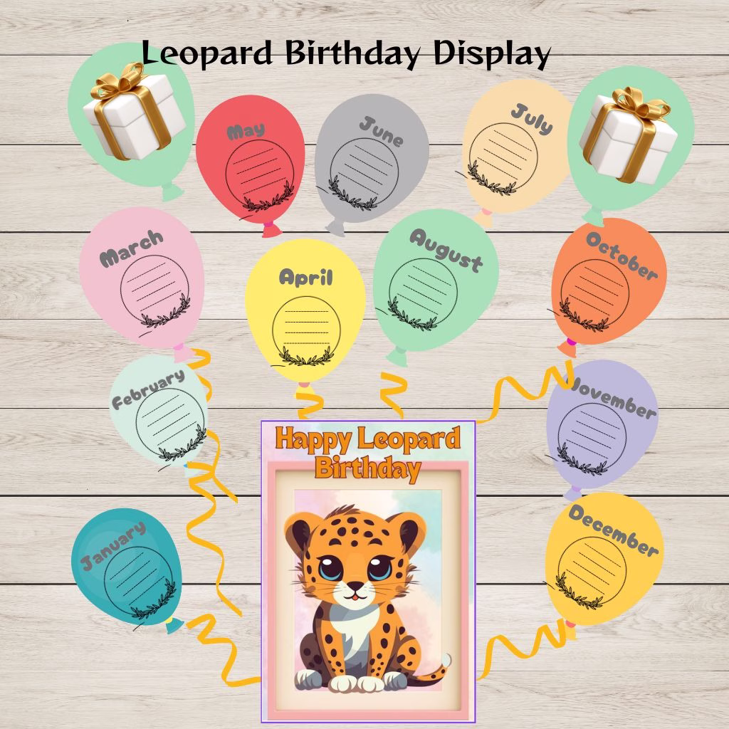 🐆Birthday Chart🐆