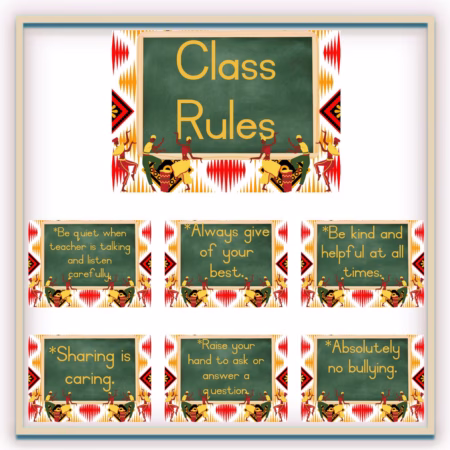 🇿🇦Classroom Rules🇿🇦
