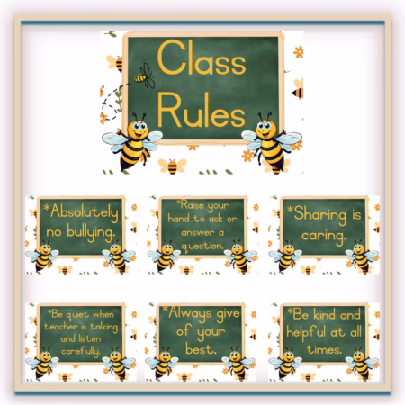 🐝Classroom Rules🐝