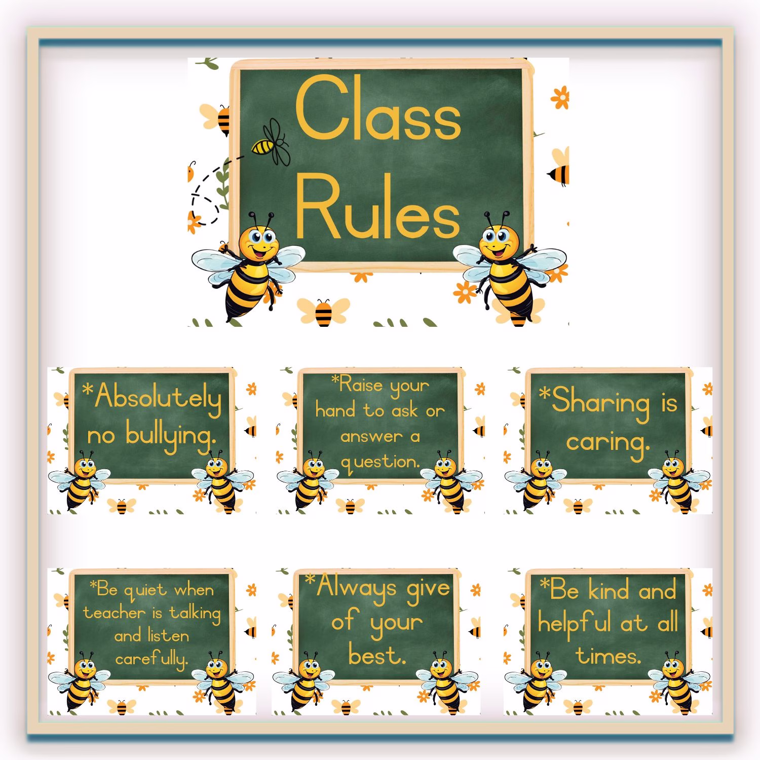 🐝Classroom Rules🐝