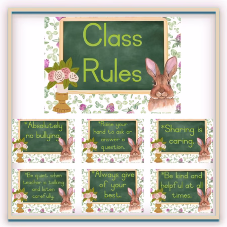 🐰Classroom Rules🐰
