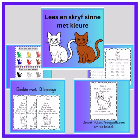 🏫Lees en skryf met kleure🏫