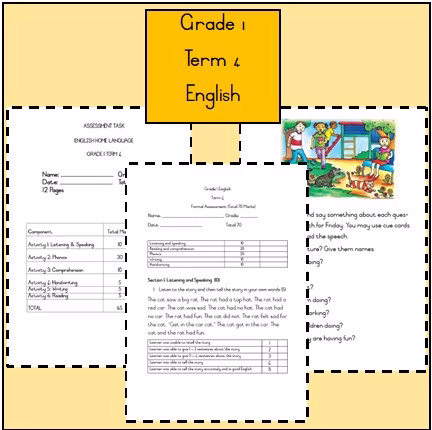 🏫Grade 1 Term 4 English🏫
