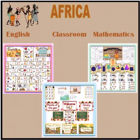 🇿🇦Africa Classroom Bundle🇿🇦