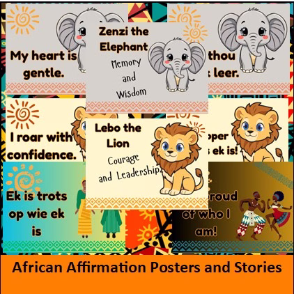 🇿🇦African Affirmation Posters and Stories🇿🇦