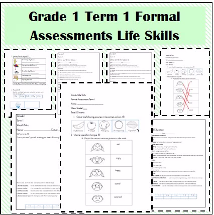 🏫Term 1 Grade 1 Life Skills Assessments🏫