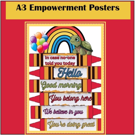 🤟A3 Empowerment Posters🤟