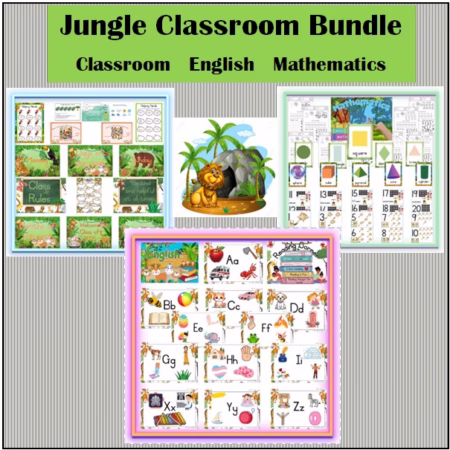 🦁Jungle Classroom Bundle🦁