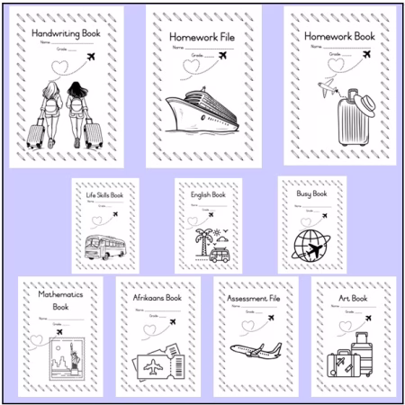 ✈️Book Covers: English and Afrikaans✈️