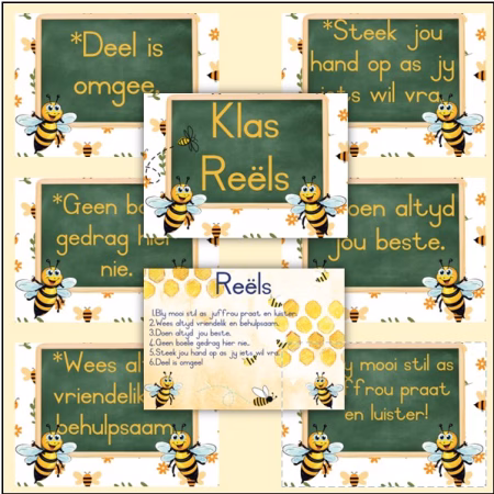 🐝Klasreëls🐝
