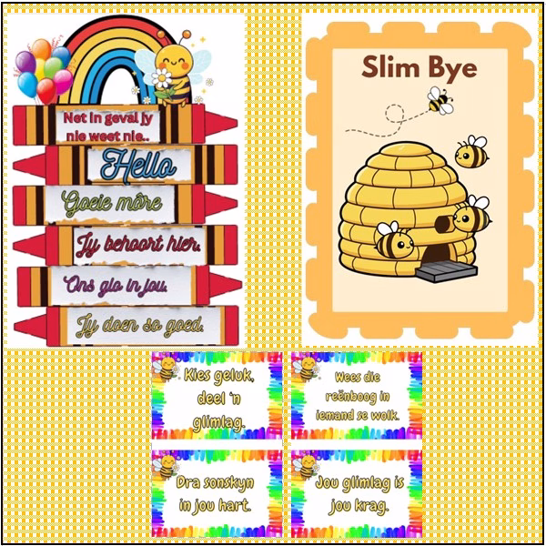 🐝Welkom Plakkate🐝